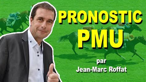 pronostic pmu jean marc|pronostic pmu quinté.